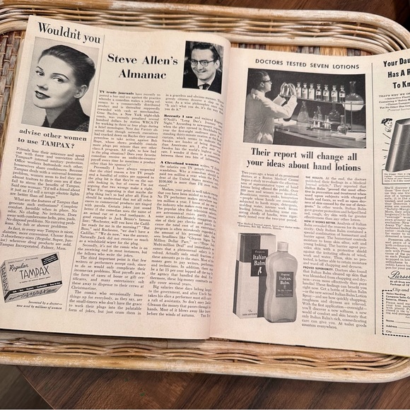 Vintage Cosmopolitan Magazine - March 1957 - Picture 5 of 13